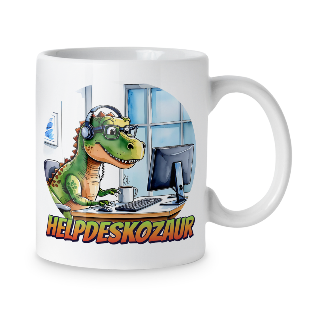Kubek Helpdeskozaur