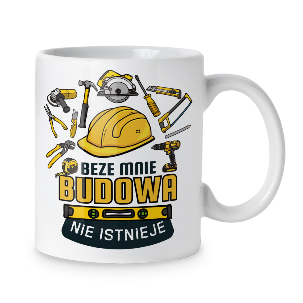 Kubek Beze mnie budowa nie istnieje