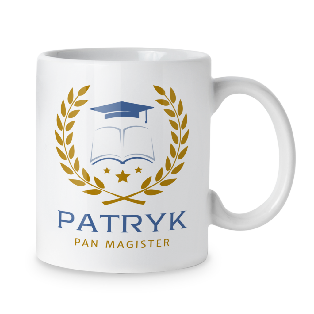 Kubek Pan magister + imię