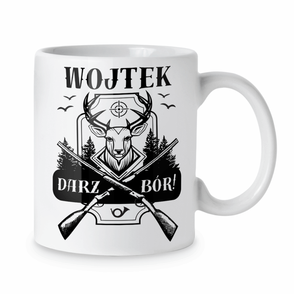 Kubek Myśliwego darzbór + imię
