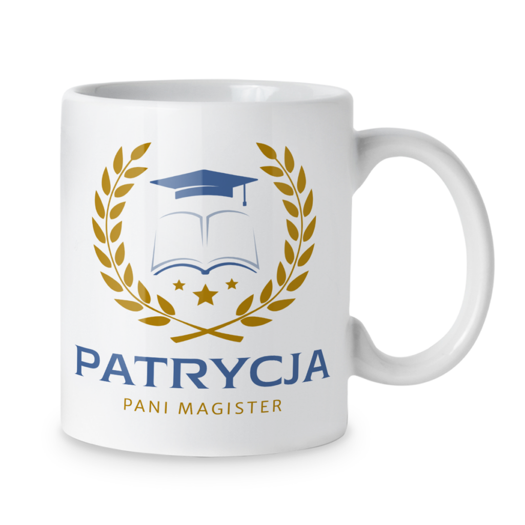 Kubek Pani magister + imię