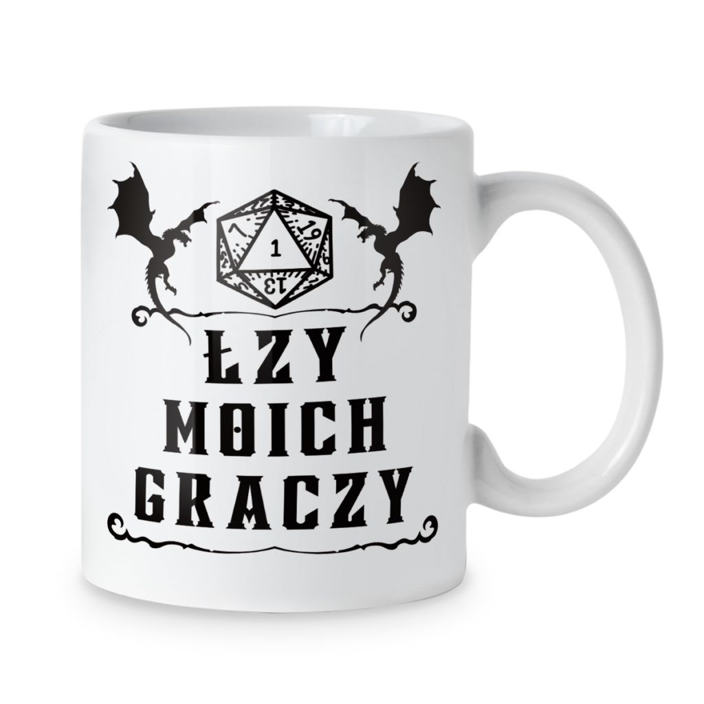 Kubek Łzy moich graczy Dungeons and Dragons