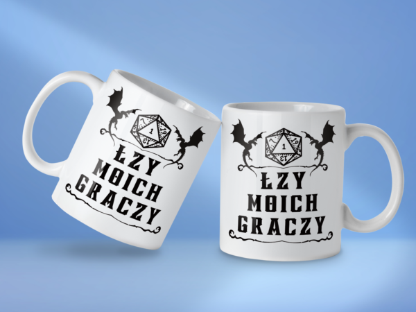 Kubek Łzy moich graczy Dungeons and Dragons - obrazek 2