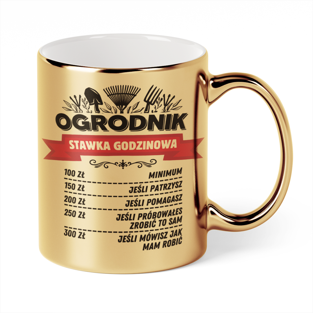 Kubek Złoty Ogrodnik stawka godzinowa