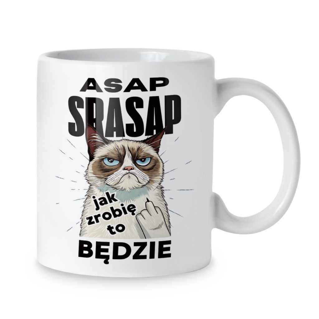 Kubek Asap srasap jak zrobię to będzie