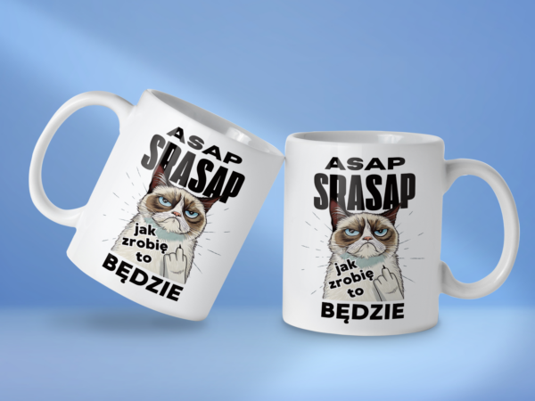 Kubek Asap srasap jak zrobię to będzie - obrazek 2