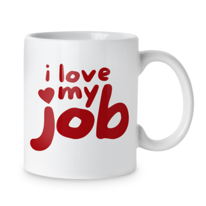 Kubek I love my job