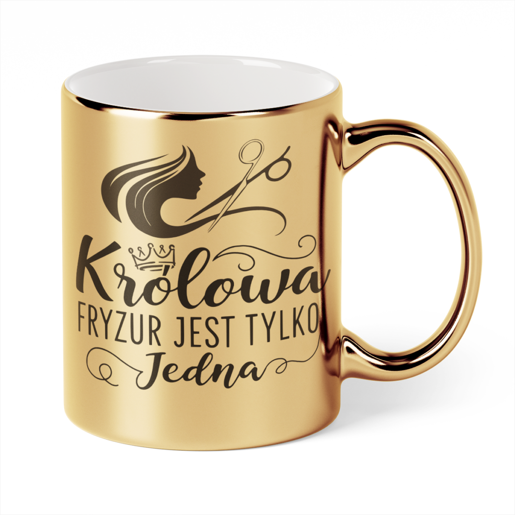 Kubek Złoty Królowa fryzur jest tylko jedna