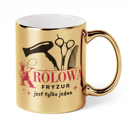 Kubek Złoty Królowa fryzur jest tylko jedna