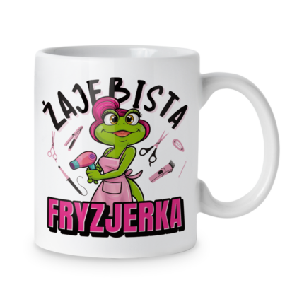 Kubek Żajebista fryzjerka