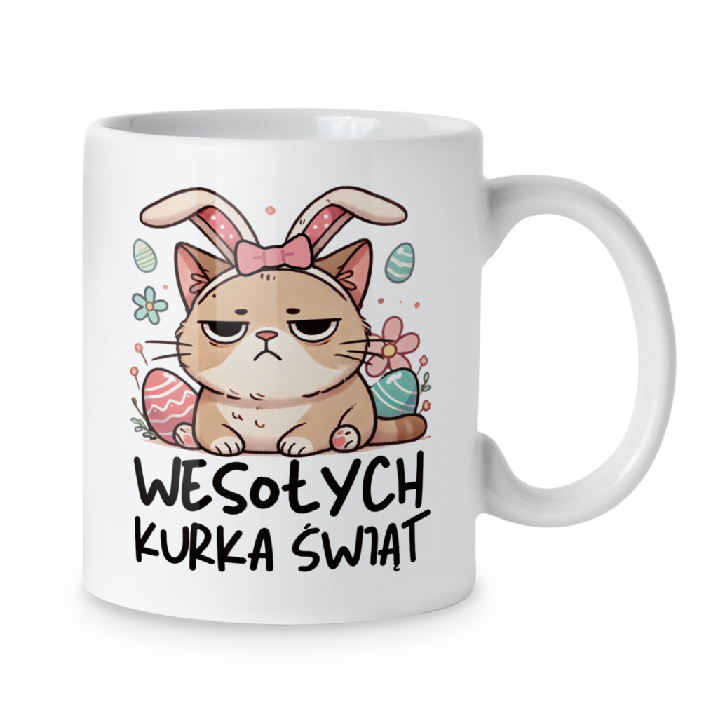 Kubek Wesołych Kurka Świąt