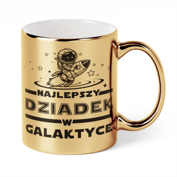 Kubek Złoty Najlepszy dziadek w galaktyce