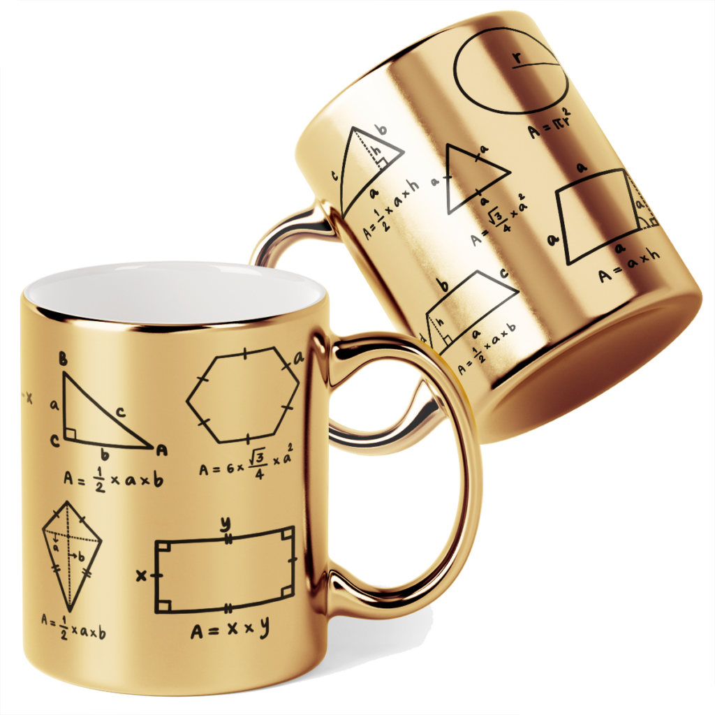 Kubek Złoty Geometria obliczanie pól