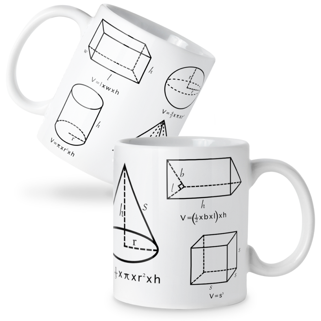 Kubek Geometria obliczanie objętości