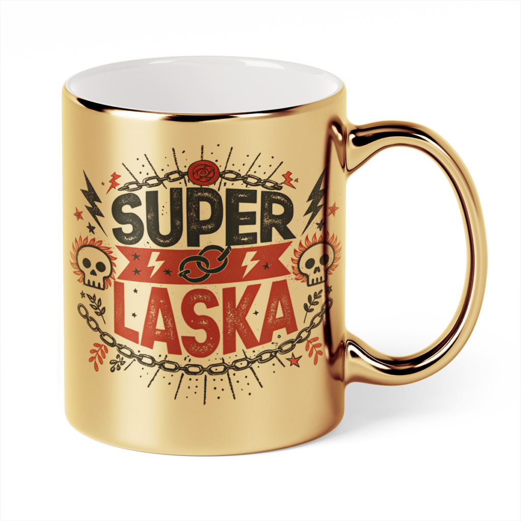 Kubek Złoty Super laska punk