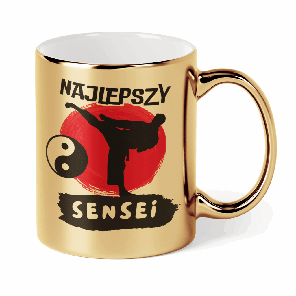 Kubek Złoty Najlepszy sensei
