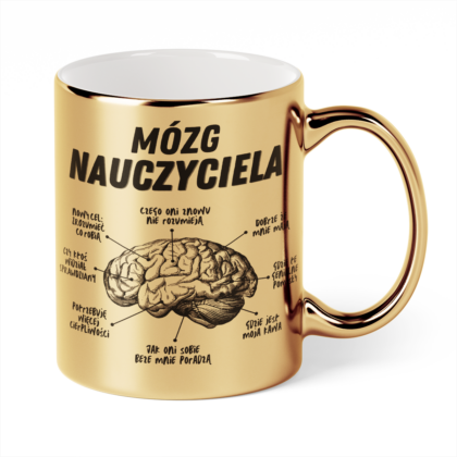 Kubek Złoty Mózg nauczyciela