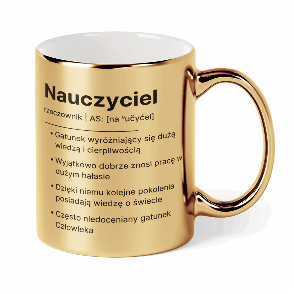Kubek Złoty Nauczyciel