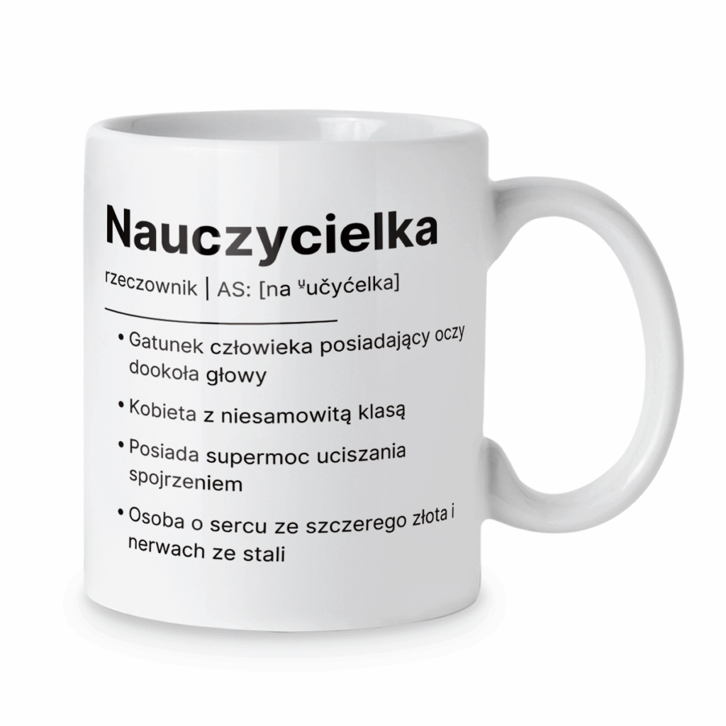 Kubek Nauczycielka
