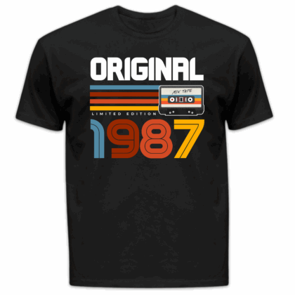 Koszulka męska Original limited edition + rok czarna