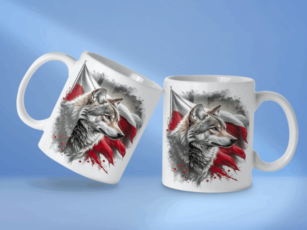 Kubek Polska Wilk - obrazek 2
