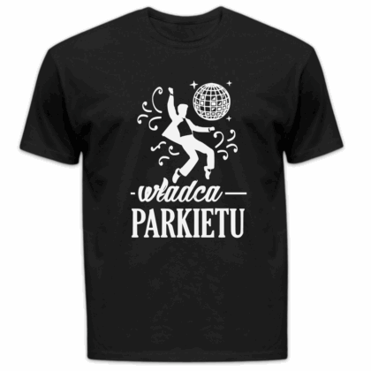 Koszulka męska Władca parkietu czarna