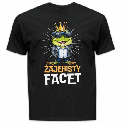Koszulka męska Żajebisty Facet czarna