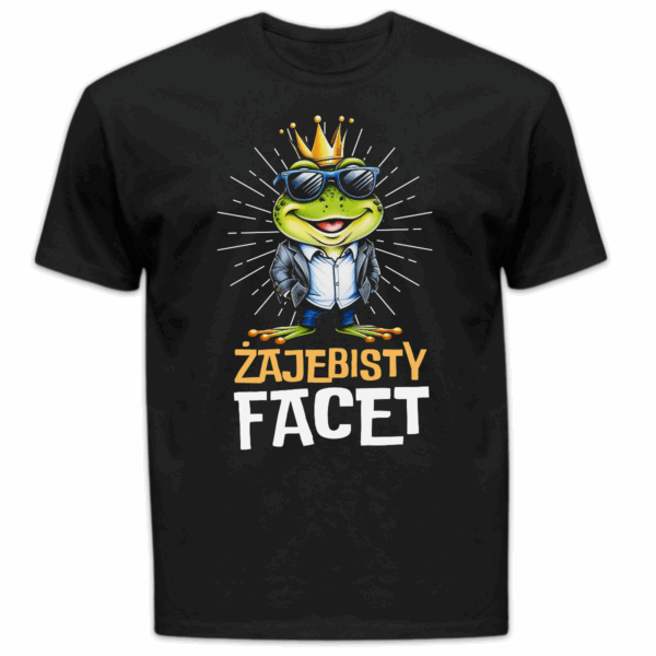 Koszulka męska Żajebisty Facet czarna