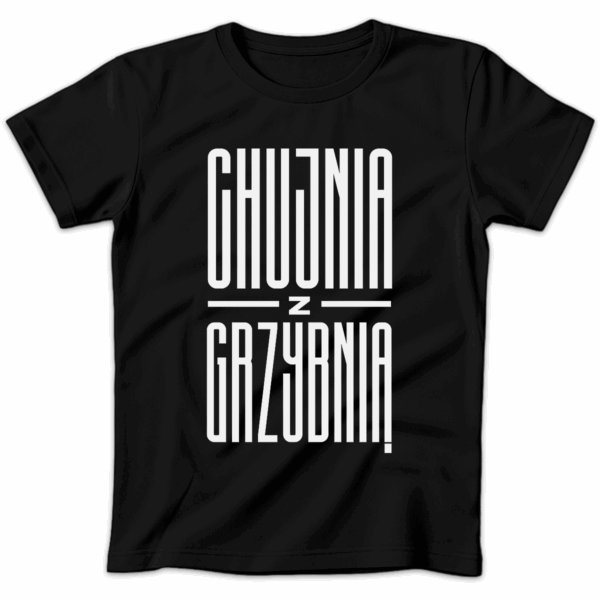 Koszulka damska Chujnia z grzybnią czarna