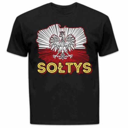 Koszulka męska Sołtys czarna