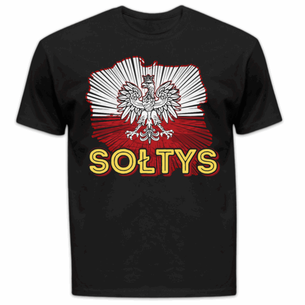 Koszulka męska Sołtys czarna