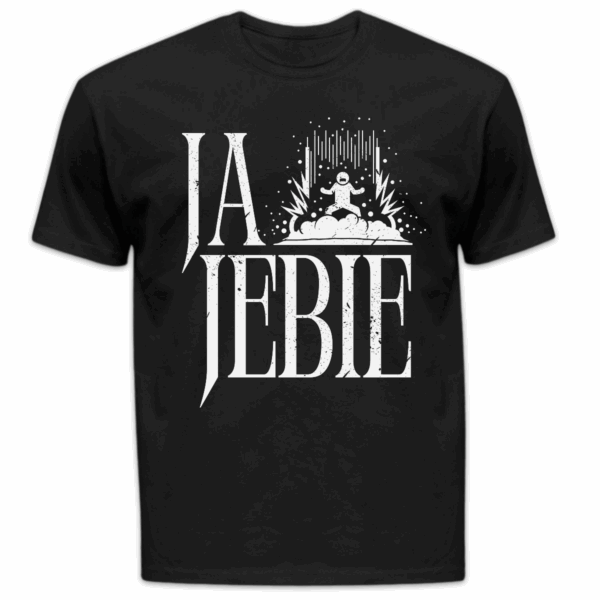 Koszulka męska Ja jebie czarna