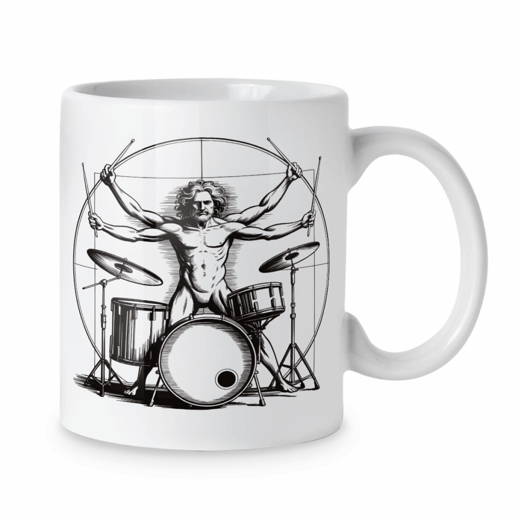 Kubek Perkusista Da Vinci
