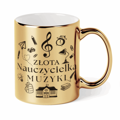 Kubek Złota nauczycielka muzyki
