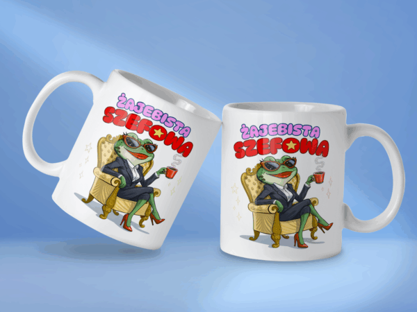 Kubek Żajebista szefowa - obrazek 2