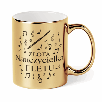 Kubek Złota nauczycielka fletu