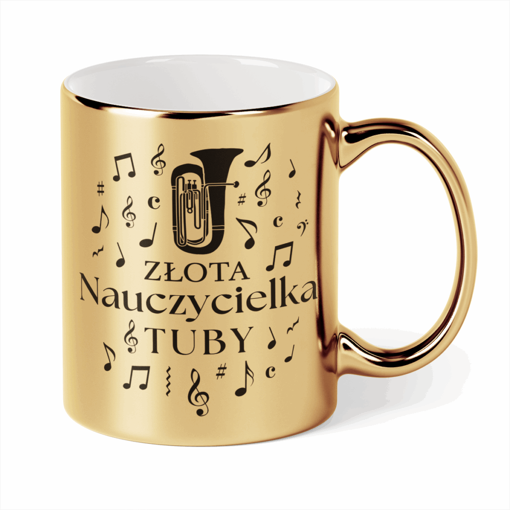 Kubek Złota nauczycielka tuby