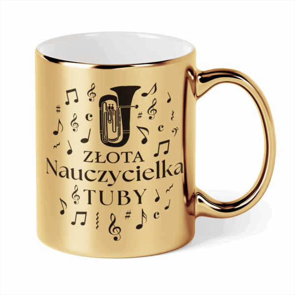 Kubek Złota nauczycielka tuby