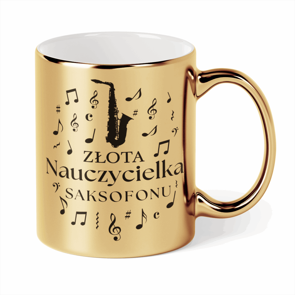 Kubek Złota nauczycielka saksofonu