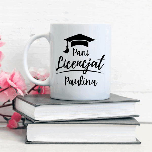 Kubek Pan licencjat + imię - obrazek 3