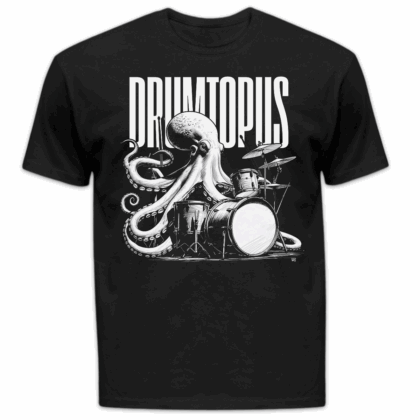 Koszulka męska Drumtopus czarna