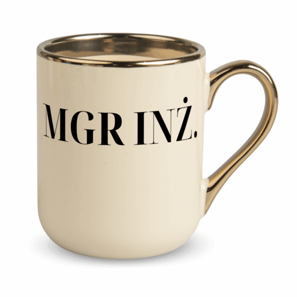 Kubek Elegant mgr inż.