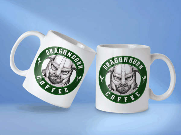 Kubek Dragonborn coffee - obrazek 2