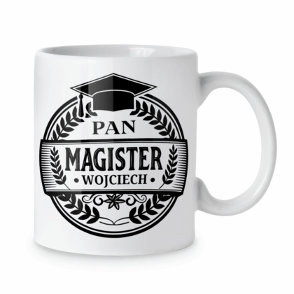 Kubek Pan magister + imię