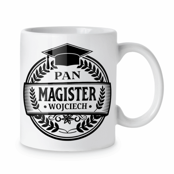 Kubek Pan magister + imię