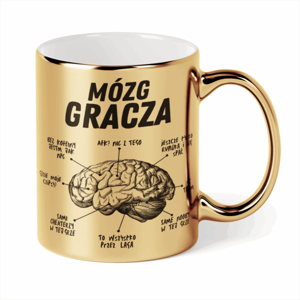 Kubek Złoty Mózg gracza