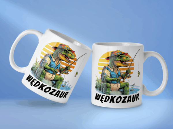 Kubek Wędkozaur - obrazek 2