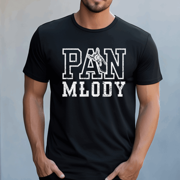 Koszulka męska Pan młody czarna - obrazek 2
