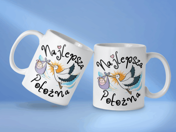 Kubek Najlepsza położna - obrazek 2