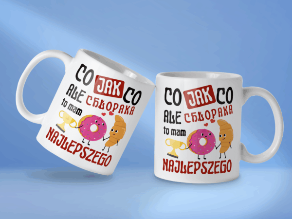 Kubek Co jak co ale chłopaka to mam najlepszego - obrazek 2